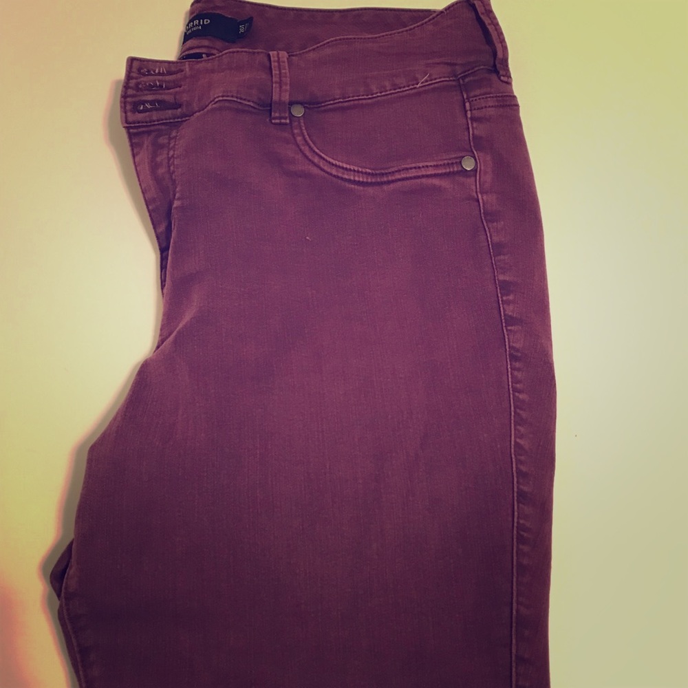 Purple Torrid Jeggings 20T